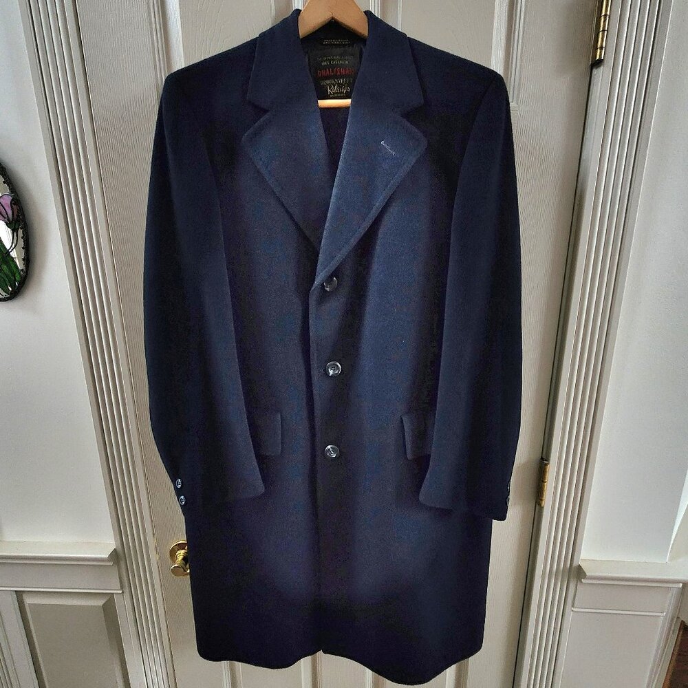 Mens 100% Cashmere Coat